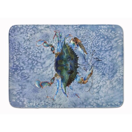 Carolines Treasures Crab Machine Washable Memory Foam Mat 8151-RUG